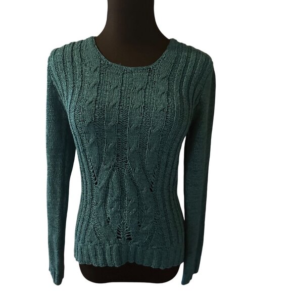 BCBG Maxazria green sweater size M - Picture 1 of 6